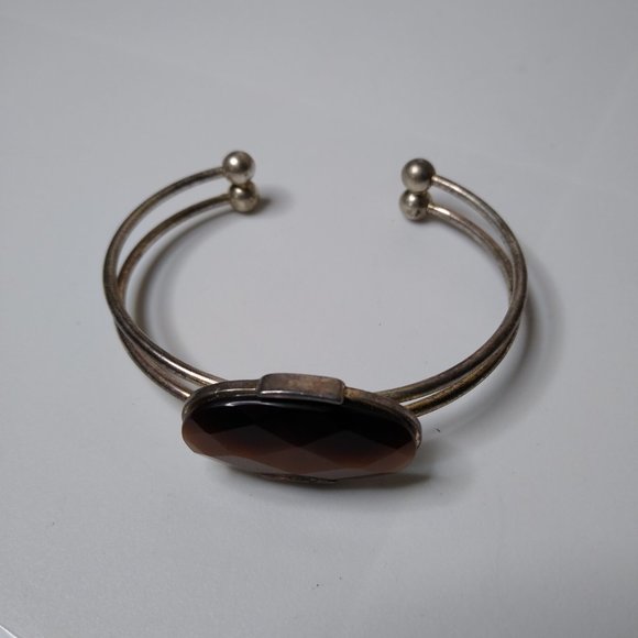 Vintage Metal Open Bangle - Picture 4 of 14